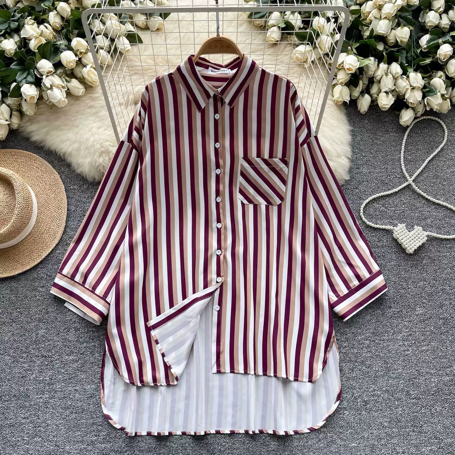 How I played you stripes shirt SH169 images